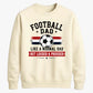 Proud Football Dad Gift Soccer Dad Unisex Sweatshirt FiFa World Cup Mockup Dad