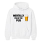 Pub lover weekend drinks & laughs Funny Memes Unisex Hoodie
