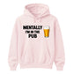 Pub lover weekend drinks & laughs Funny Memes Unisex Hoodie