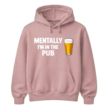 Pub lover weekend drinks & laughs Funny Memes Unisex Hoodie