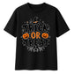 Pumpkin trick or treat graphic Halloween Oversized t-shirt
