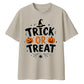 Pumpkin trick or treat graphic Halloween Oversized t-shirt