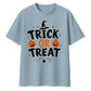 Pumpkin trick or treat graphic Halloween Oversized t-shirt