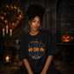 Pumpkin trick or treat graphic Halloween Oversized t-shirt