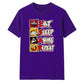 Eat Sleep Anime Repeat Unisex T Shirt