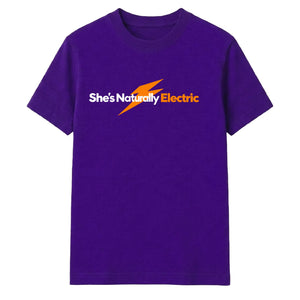 She's Electric T-Shirt | Naturally Electric Unisex Graphic Tee