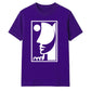 Abstract Line Art Face Silhouette Graphic Unisex T-Shirt