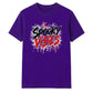 Dripping blood text spooky vibes Halloween Unisex t-shirt