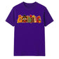 Fall GOBBLE turkey block text Thanksgiving Unisex T-Shirt