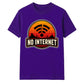 Retro Desert Sunset No Internet Graphic Unisex T-Shirt