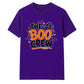 The boo crew ghost text graphic Halloween Unisex t-shirt