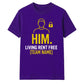 Personalise Rent Free Football Tournament Unisex T-Shirt