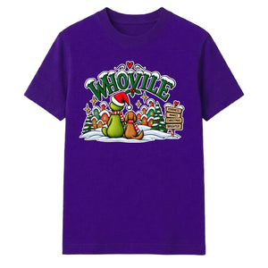 Whoville festive puppy graphic Christmas Unisex T-Shirt