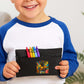 Welcome Back To School Pencil Case, Zippered, Durable & Cute, To Keep School Supplies Organized M8484