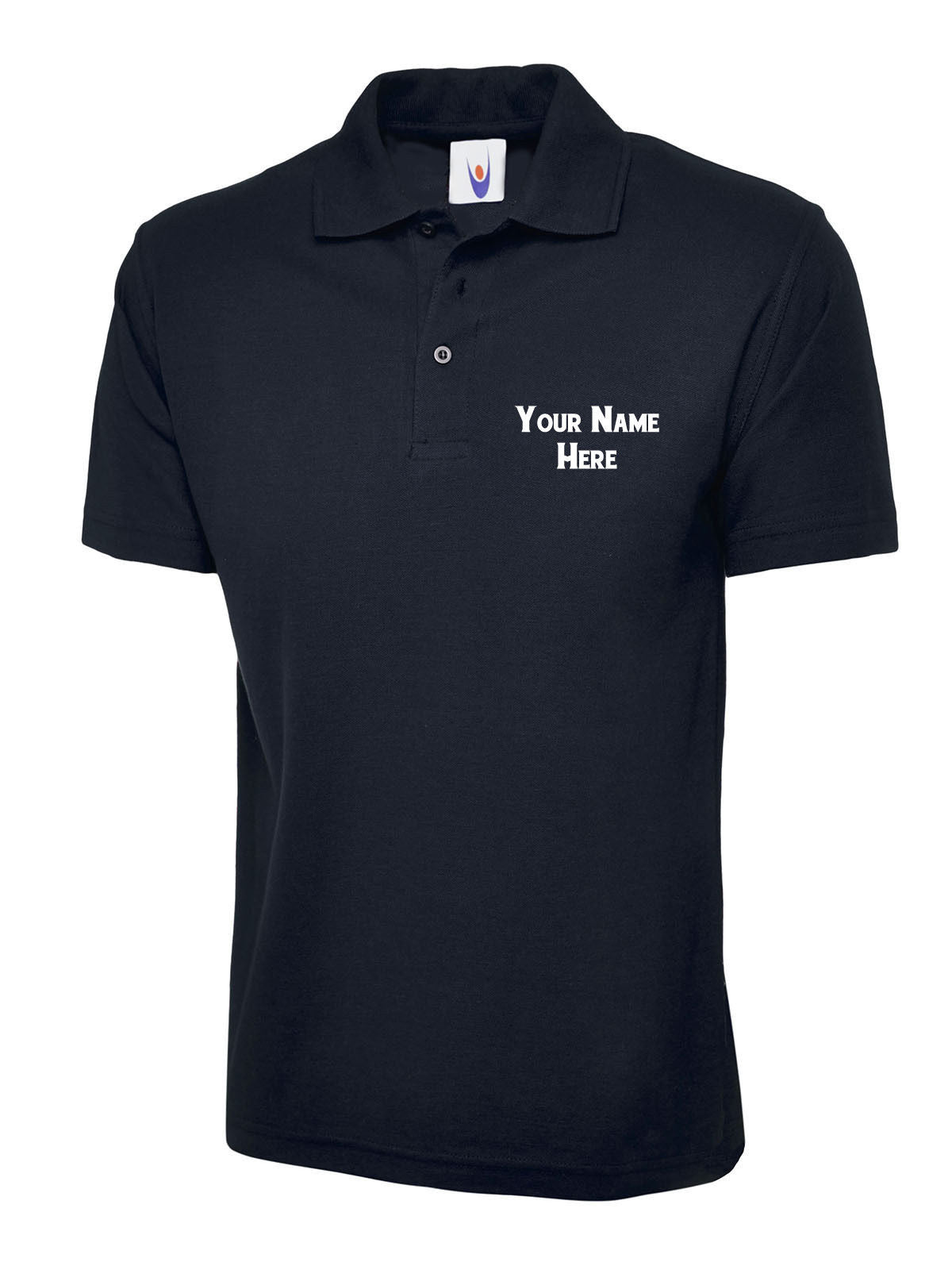 Custom Embroidered Men Polo Tshirt, Personalised Text/Design Shirt, Digitized Company Logo Monogrammed Polo Tee, Special Gift for Golf Lover