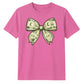 Quirky Money Banknote Bow Graphic Unisex T-Shirt