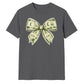 Quirky Money Banknote Bow Graphic Unisex T-Shirt
