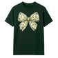 Quirky Money Banknote Bow Graphic Unisex T-Shirt