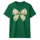 Quirky Money Banknote Bow Graphic Unisex T-Shirt
