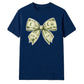 Quirky Money Banknote Bow Graphic Unisex T-Shirt