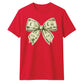Quirky Money Banknote Bow Graphic Unisex T-Shirt