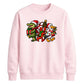 Quirky swamp wildlife holiday Christmas Unisex Sweatshirt