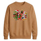 Quirky swamp wildlife holiday Christmas Unisex Sweatshirt