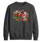 Quirky swamp wildlife holiday Christmas Unisex Sweatshirt