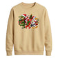 Quirky swamp wildlife holiday Christmas Unisex Sweatshirt