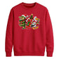 Quirky swamp wildlife holiday Christmas Unisex Sweatshirt
