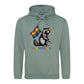 Raccoon Celebrates Pride Flag Pride Month Unisex Hoodie