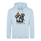 Raccoon Celebrates Pride Flag Pride Month Unisex Hoodie