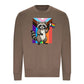 Raccoon Pride Flag Parade Pride Month Unisex Sweatshirt