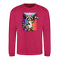 Raccoon Pride Flag Parade Pride Month Unisex Sweatshirt