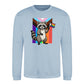 Raccoon Pride Flag Parade Pride Month Unisex Sweatshirt