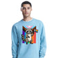Raccoon Pride Flag Parade Pride Month Unisex Sweatshirt