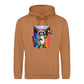 Raccoon Progress Flag Wave Pride Month Unisex Hoodie