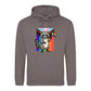 Raccoon Progress Flag Wave Pride Month Unisex Hoodie