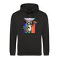 Raccoon Progress Flag Wave Pride Month Unisex Hoodie
