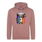 Raccoon Progress Flag Wave Pride Month Unisex Hoodie