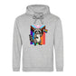 Raccoon Progress Flag Wave Pride Month Unisex Hoodie