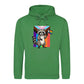 Raccoon Progress Flag Wave Pride Month Unisex Hoodie