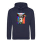 Raccoon Progress Flag Wave Pride Month Unisex Hoodie