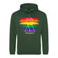 Rainbow Fist Power Solidarity Pride Month Unisex Hoodie
