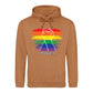 Rainbow Fist Power Solidarity Pride Month Unisex Hoodie
