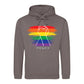 Rainbow Fist Power Solidarity Pride Month Unisex Hoodie