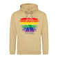 Rainbow Fist Power Solidarity Pride Month Unisex Hoodie
