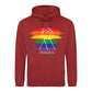 Rainbow Fist Power Solidarity Pride Month Unisex Hoodie