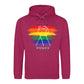 Rainbow Fist Power Solidarity Pride Month Unisex Hoodie