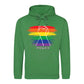 Rainbow Fist Power Solidarity Pride Month Unisex Hoodie